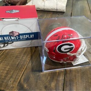 Hershel Walker signed Georgia Helmet